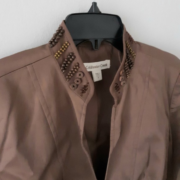 Coldwater Creek Embellished Blazer 8 - Picture 2 of 7